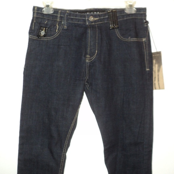 Cain & Abel Other - NEW Cain & Abel Jeans 31 x 34 Dark Rinse Tapered